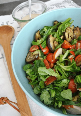 salade met gegrilde groenten
